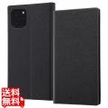 iPhone 11 Pro Max 耐衝撃 手帳レザー TETRA Sマグ/ブラック 写真1