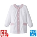 女性用デザイン白衣 長袖 FA-723 S