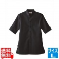 男女兼用ショップコート ET-7732スミクロ L