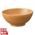 メラミン食器 ウォールナ ボール 17cm WD-41-LBR ライトブラウン 写真1