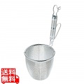 ThreeSnow TS 18-8 パイプ柄てぼ 丸底 (フランセNo.4) | キッチン用品 調理器具 調理道具 丸底 写真1