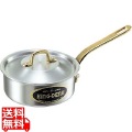 キングデンジ 浅型片手鍋(目盛付) 18cm ※IH対応(100V/200V) 業務用
