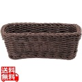 シナリオ 樹脂バスケット 25 ブラウン 9377901 写真1