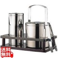 18-8ぺール&ピッチャー木台付セット MR-102 写真1