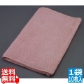 ウォッシュタオル 8160 (1袋・10枚入)ピンク 写真1