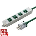 医用接地プラグ付き電源タップ
