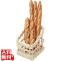 樹脂フランスパンスタンド 角型 白 大 91-107A 業務用