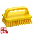HP ハンドブラシ 角型 黄 54318 写真1