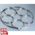 EBM 18-8 ゆで麺鍋用リング Cタイプ 直径145×5穴 写真1