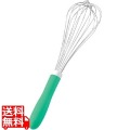 TKG 抗菌カラーハンドル泡立35cm グリーン