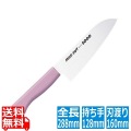 MILD CUT-2000 カラー庖丁 万能型 MCB 16cm ピンク 写真1