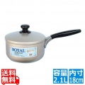 ロイヤル アルマイト 片手鍋 18cm 写真1