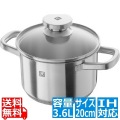 ジョイ ストックポット 20cm 64043-200 ※ IH対応 IH (100V/200V)とガス火対応 写真1