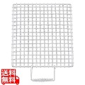 EBM 片手 焼アミ クロームメッキ 24cm