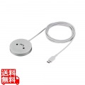 マグネットQi2規格対応ワイヤレス充電器(15W・卓上) 写真1