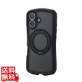 iPhone 16 Grippy ハイブリッドケース フレームカラー 極限 MAGKEEP スタンド 写真1