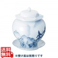 青磁山水仏跳壇 大 写真1