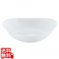 磁器 中華・洋食兼用食器 白オーバルボール 24cm 写真1