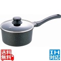 IH テフロンマーブルコート 片手鍋 16cm ※ IH対応 IH (100V/200V)とガス火対応 写真1