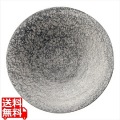 崇雪 ラウンドプレート シルバー 26cm 写真1