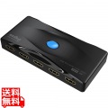 HDMI切替器 4K HDR@60fps対応 4入力1出力 PHM-SW401S 写真1