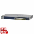 POE+対応 (380W) ギガビット24ポート アプリ&クラウドスマートスイッチ