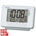 セイコー 温湿度計付 電波目覚まし時計 SQ775W