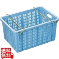 プラスケット No.750 II スタッキング金具付 BL PP製 写真1