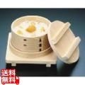 杉 ワッパセイロセット(蓋・すだれ・台付) 写真1