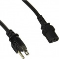 NEMA5-15P to IEC C13 電源ケーブル(4.3m) 写真1