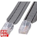 アンダーカーペットLANケーブル(グレー・10m) 写真1