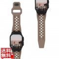 URBAN ARMOR GEAR UAG製 Apple Watch 49/46/45/44mm用 MONARCH ストラップ ダークアース/ブラックチタン UAG-AWLP-DE/BT