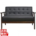 2Pソファ オスロ (ブラック) 写真1