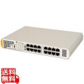 法人向け 16ポート Giga ループガード 高温度(50度)環境 節電機能(EEE)対応 電源内蔵 スイッチングハブ 4年保証付き 写真1