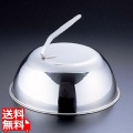 18-8ステーキカバー 丸型 27cm 業務用 写真1