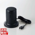 タワー型タップ/8個口/雷サージ付/ホコリ防止シャッター付/固定可能/5ポート合計出力4.8A/2.0m/ブラック 写真1