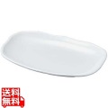 ニューホワイト 長手盛鉢 30cm
