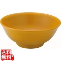 メタル丼 厚口タイプ 塗装仕様 黄 写真1