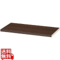 タナリオ専用 追加移動棚 白井産業 耐荷重10kg 専用取付金具付 オープンラック 収納棚 使用ラック本体外寸幅117cm 奥行29cm用 ダークブラウン TNL-T117ADK