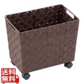 スリム収納バスケット キャスター付き 744014 写真1