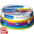 Verbatim製 データ用DVD-R DL 片面2層 8.5GB 2-8倍速 ワイド印刷エリア スピンドルケース入り 25枚 写真1