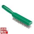 TRオールカラーステンレスワイヤーブラシ 1411602 グリーン 写真1