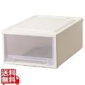 天馬 クローゼット収納 ビュートケース 幅39×奥行53×高さ23cm カプチーノ ( 引き出し 衣装ケース プラスチック ) 写真1