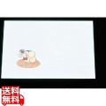 遠赤抗菌和紙 尺3お子様懐石まっと (100枚)ぞうさん WO-3 写真1