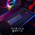 【日本語配列】HyperX Alloy Origins Core RGB PBTメカニカルゲーミングキーボード テンキーレス HyperX赤軸 ゲーマー向け 639N7AA#ABJ 写真2