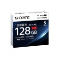 SONY 5BNR4VAPS4 録画用BD-R XL Blu-rayDisc 追記型(1回録画用) BSデジタル標準660分(128GB・片面4層) 2-4倍速記録対応 ノンカートリッジタイプ ハードコート ワイドホワイトプリンタブルレーベル インクジェットプリンタ対応 5mmスリムケース入5枚パック 写真2