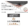 着せかえカーペット用ヒーター 2畳相当 写真2