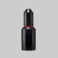 FMトランスミッター/Bluetooth/USB2ポート付/2.4A/おまかせ充電/4チャンネル/ブラック 写真2