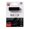 USBHUB2.0/機能主義/セルフパワー/4ポート/100cm/ブラック 写真2