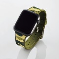 Apple Watch 44/42mm/シリコンバンド/カモフラ(グリーン) 写真2